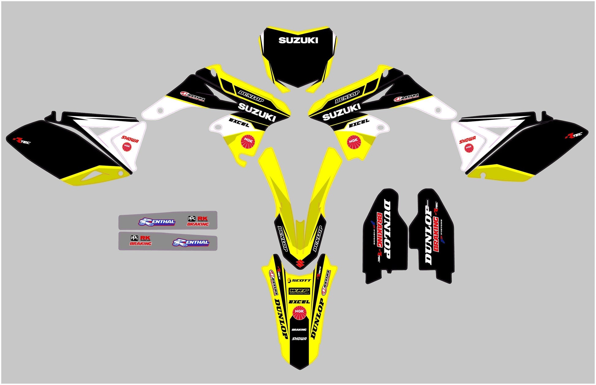 Suzuki_RMZ 250_(2010-2018) (kit 12) - AndDesign Motocross Templates