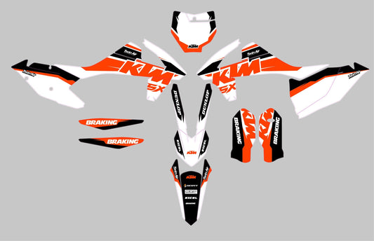 KTM SX 250- 450_(2016-2018) (kit 13) - AndDesign Motocross Templates