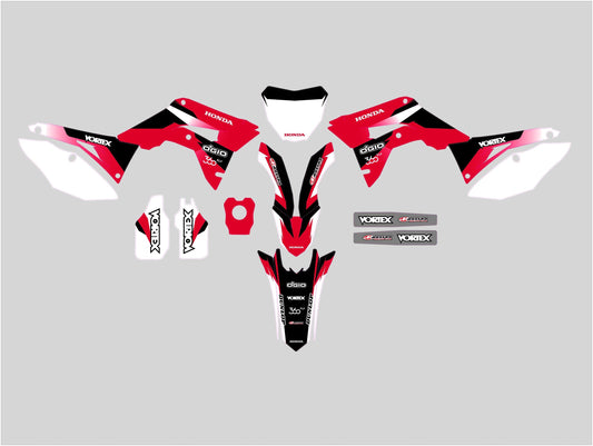 honda CRF450 (2017 - 2020) (kit 14) - AndDesign Motocross Templates