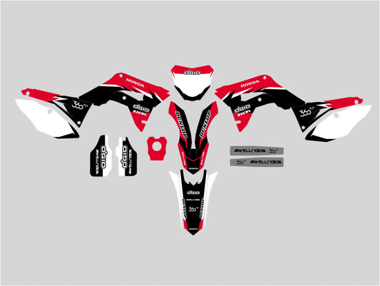 honda CRF450 (2017 - 2020) (kit 15) - AndDesign Motocross Templates