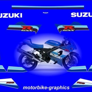 Suzuki GSXR 750 20th Anniversary Full Decal Set
