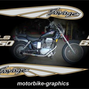 Suzuki Savage LS 650 Decals
